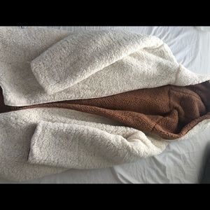 reversible teddy coat (never worn)